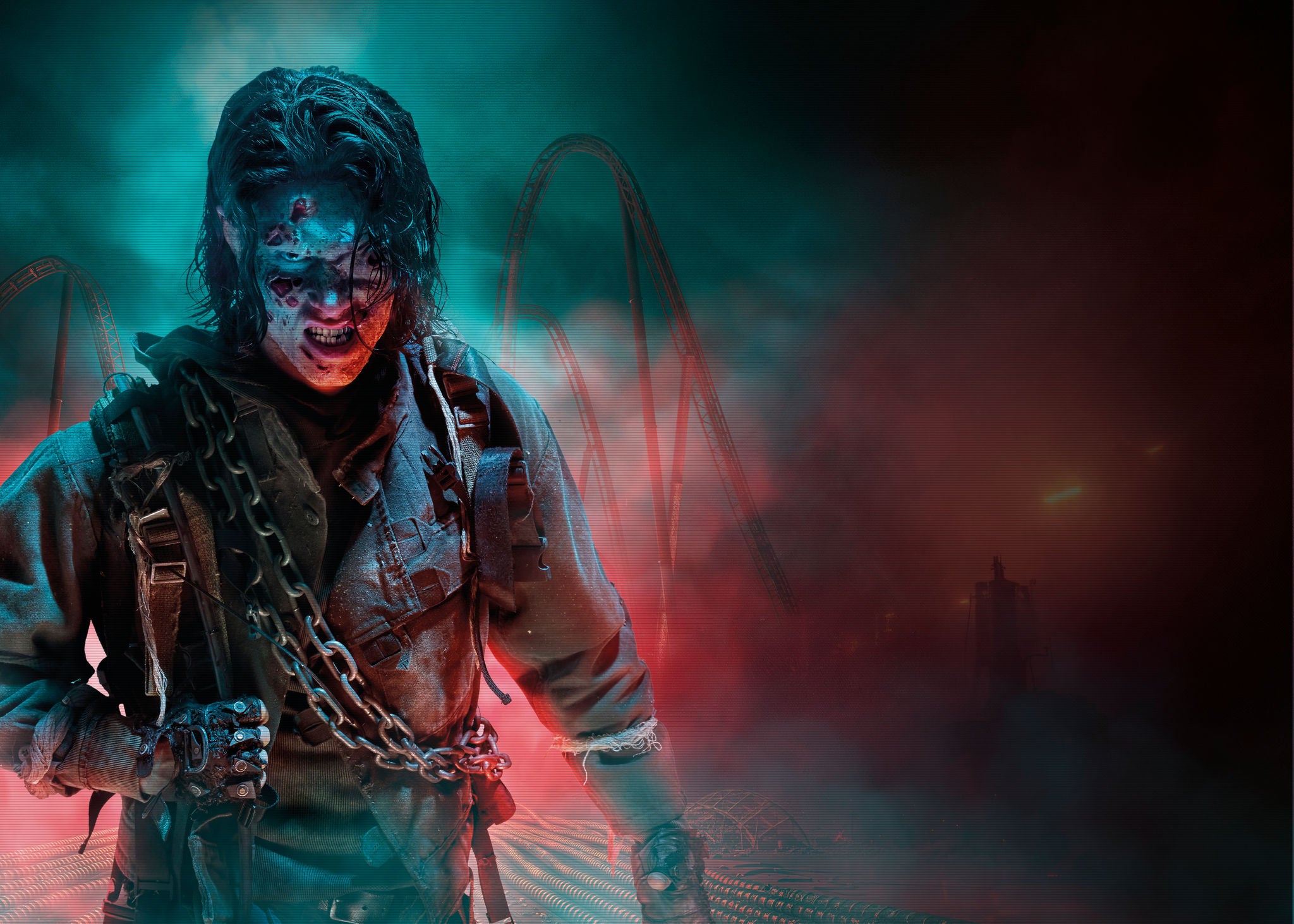 Visuel présentant une des créatures Halloween pour Ibilaw 2025 à Walibi Belgium. Avec les tickets early bird, vous profitez de 13 euros de réduction !
