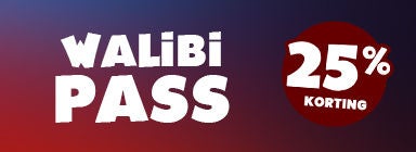 Standaard Pass Walibi - 25% korting promotie