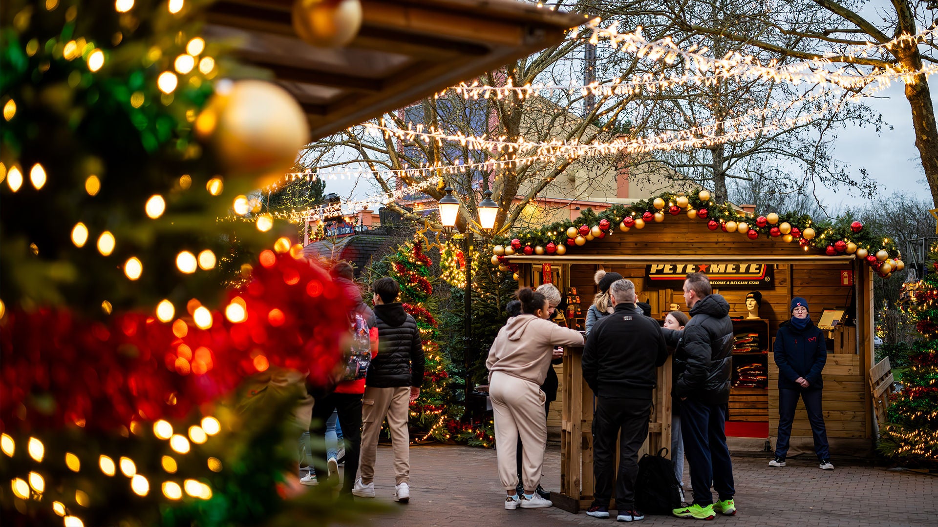 Venez profiter du Marché de Noël à Walibi Winter