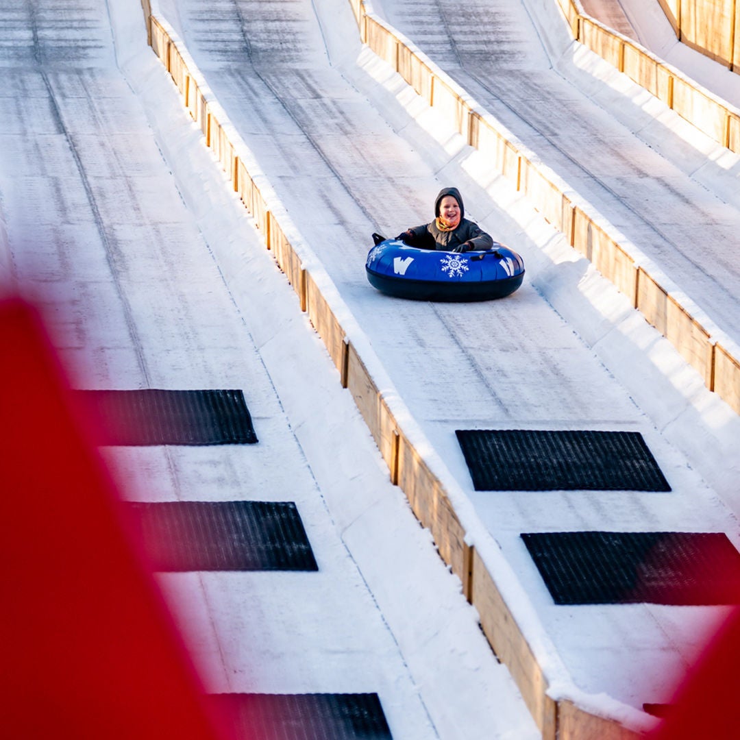 Gratis rodelbanen voor het hele gezin bij Walibi 