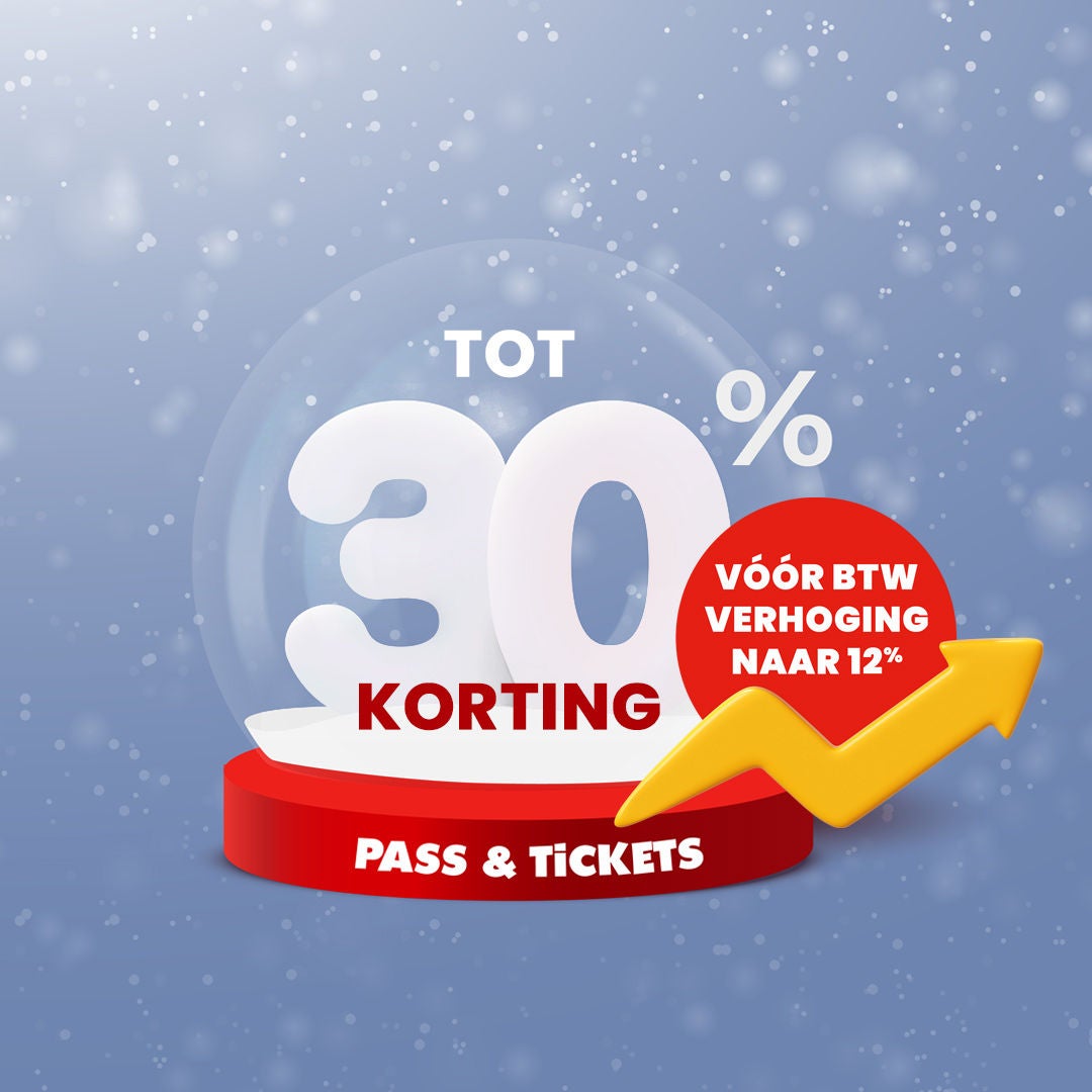 Afbeelding met een korting tot 30% op passen en tickets om te genieten van Walibi Belgium