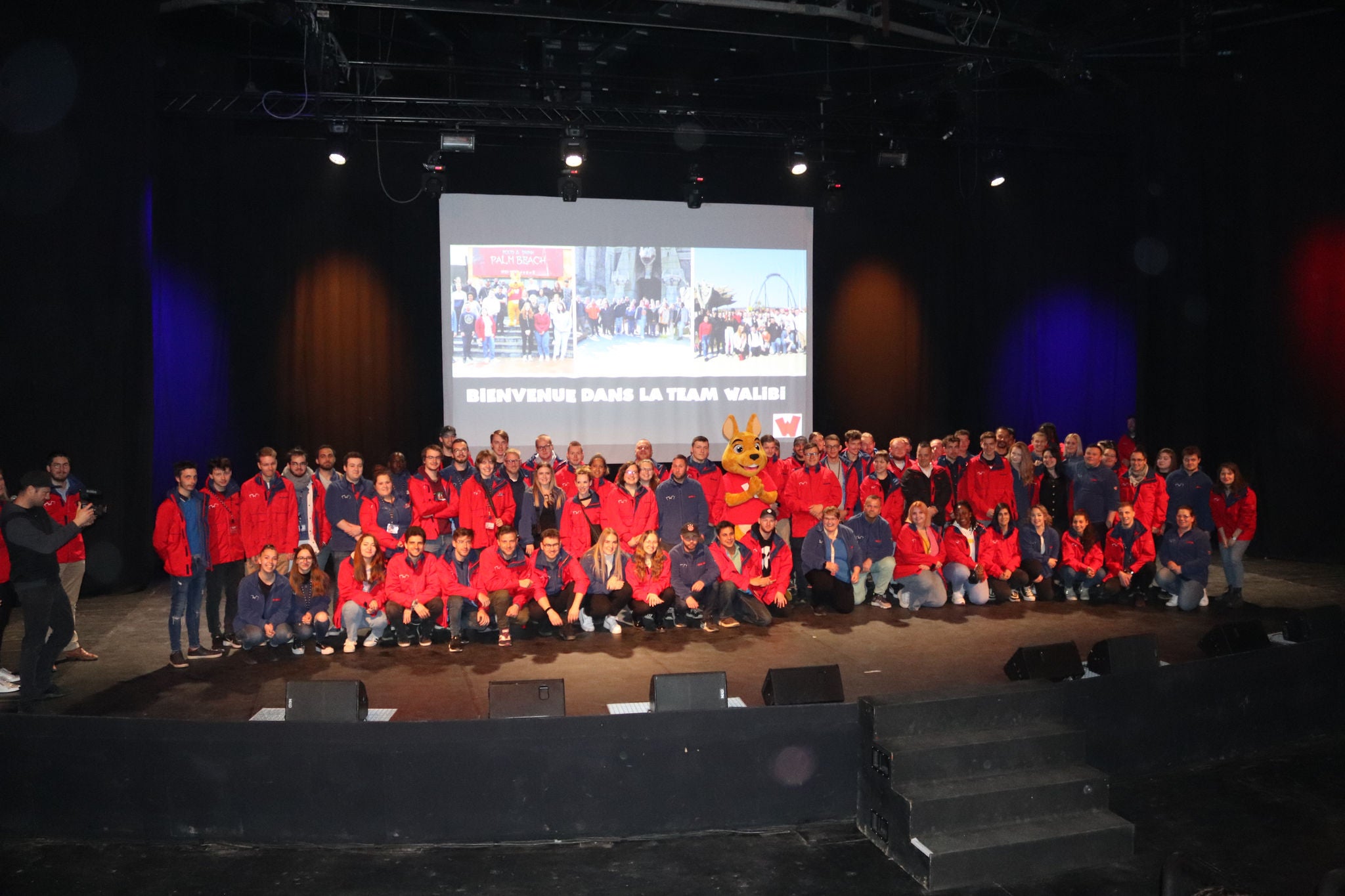 Journée d'intégration de Walibi : l'équipe RH vous encadre