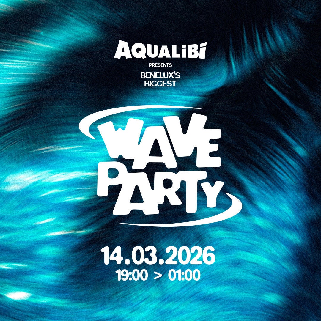 Het grootste zwembadfeest van de Benelux bij Aqualibi, in Waver, België