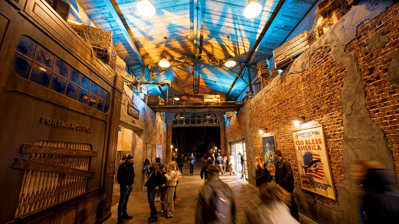 walibi winter - entrance