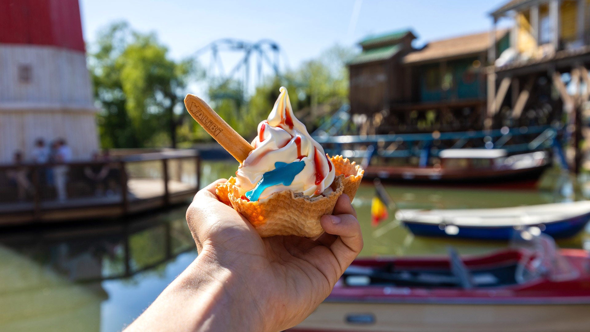 Venez déguster une délicieuse glace à Pêche et Mignon de Walibi Belgium