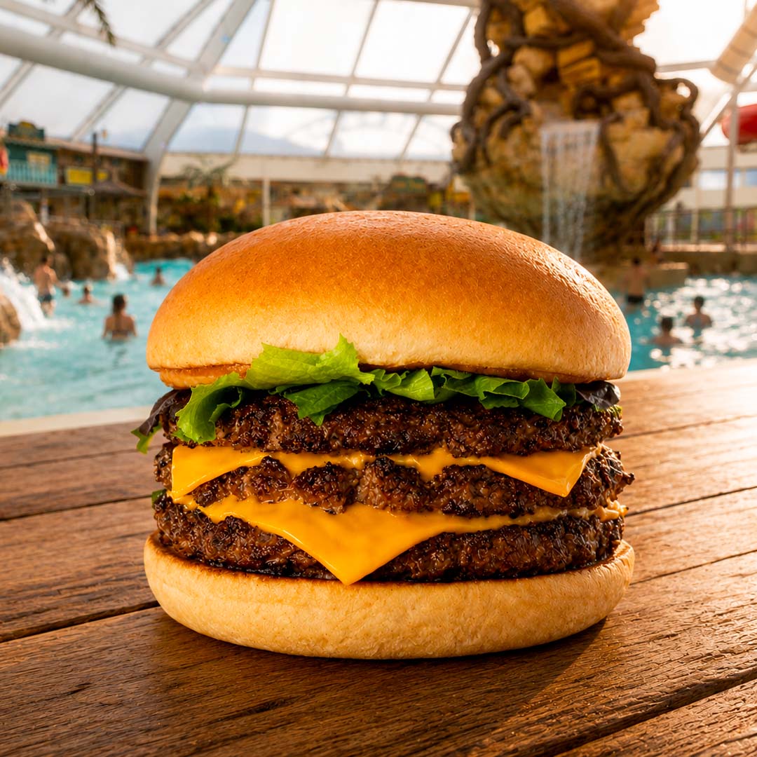 Triple Beef Burger - Aqualibi