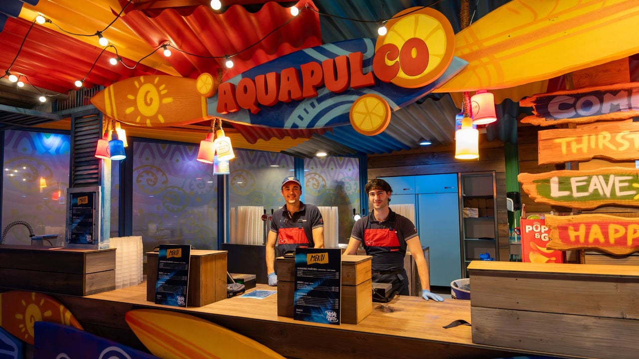 Venez découvrir le nouveau bar Aquapulco à Aqualibi - Walibi Belgique
