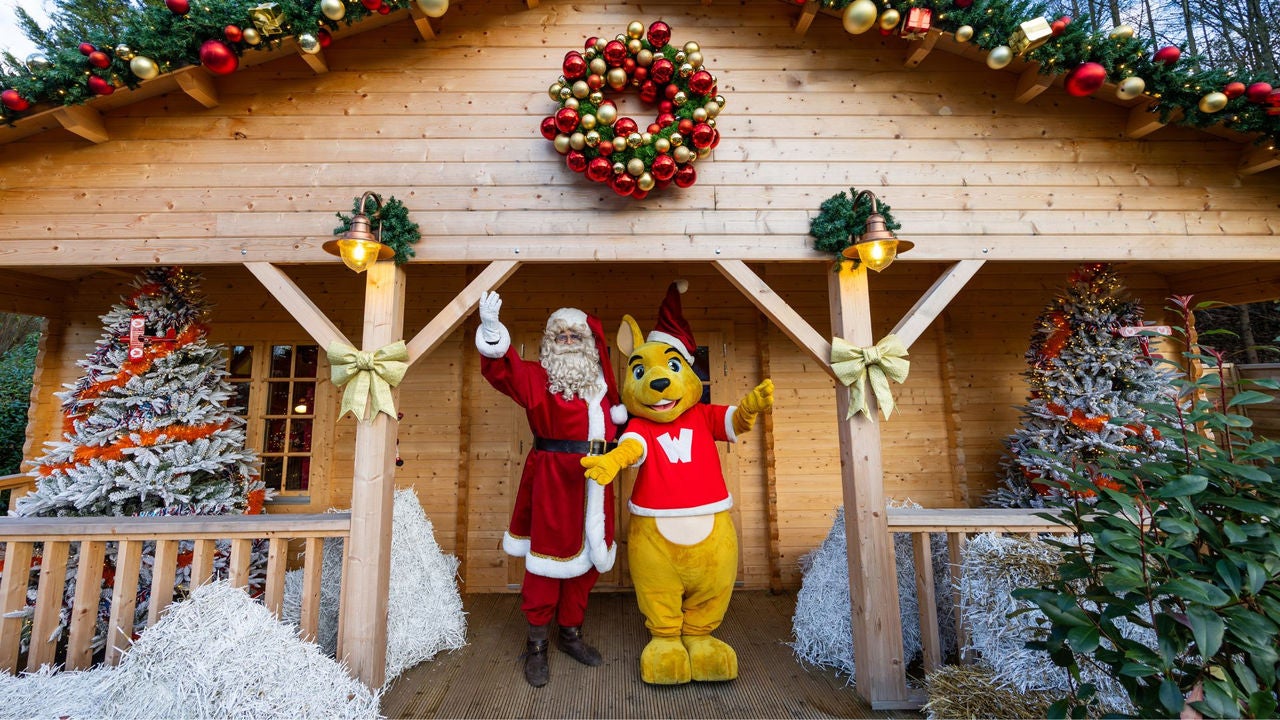 Chalet du Père Noël à Walibi Winter