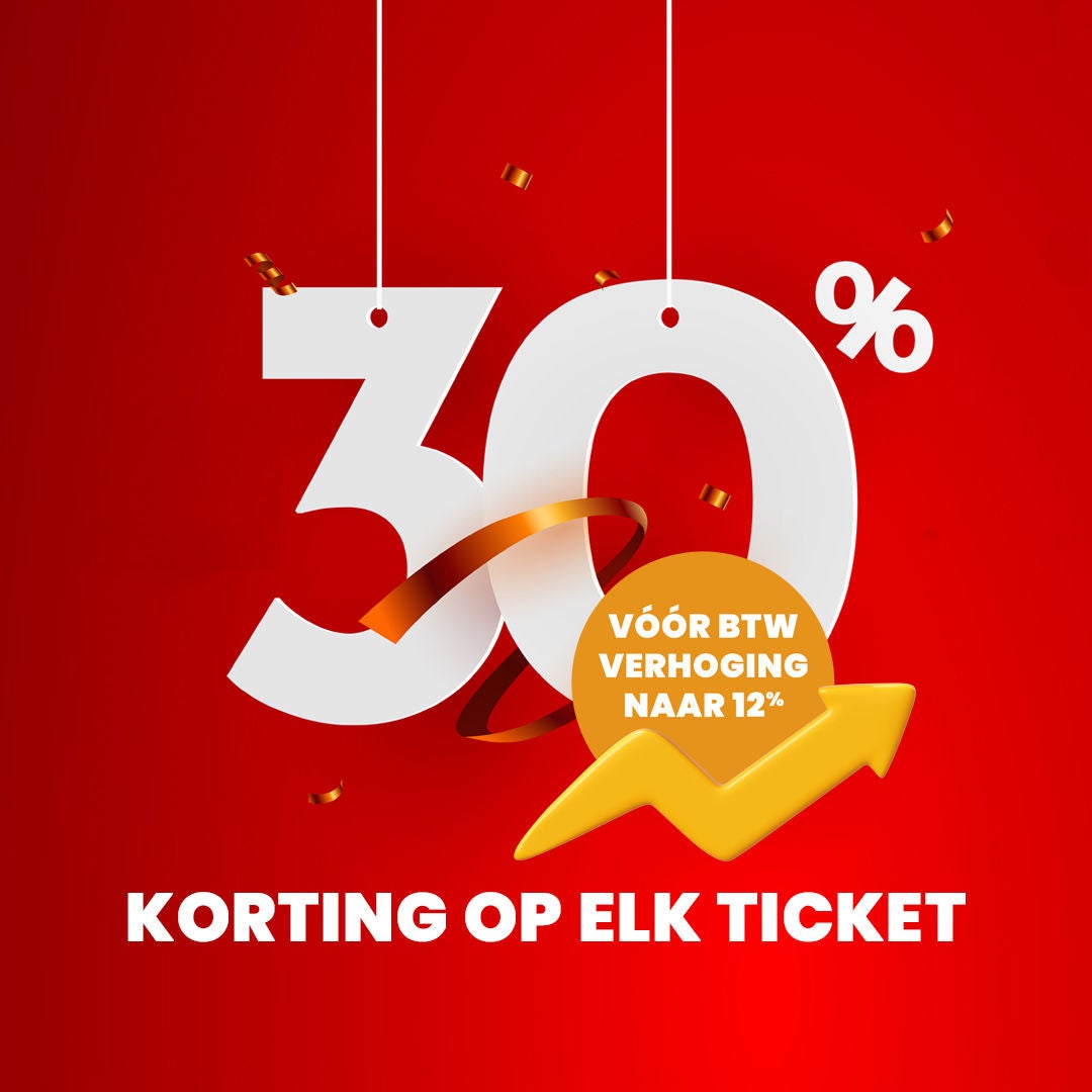 BTW-Deals op Pass en Tickets voor Walibi Belgium