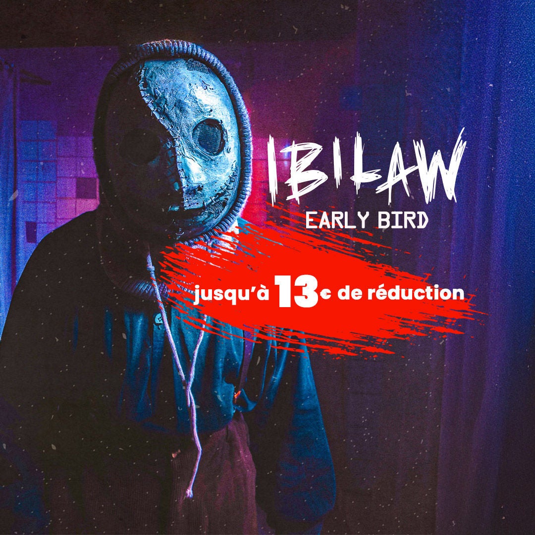 Visuel pour l'évènement Ibilaw 2025 à Walibi. Avec les tickets early bird, vous profitez de 13 euros de réduction !