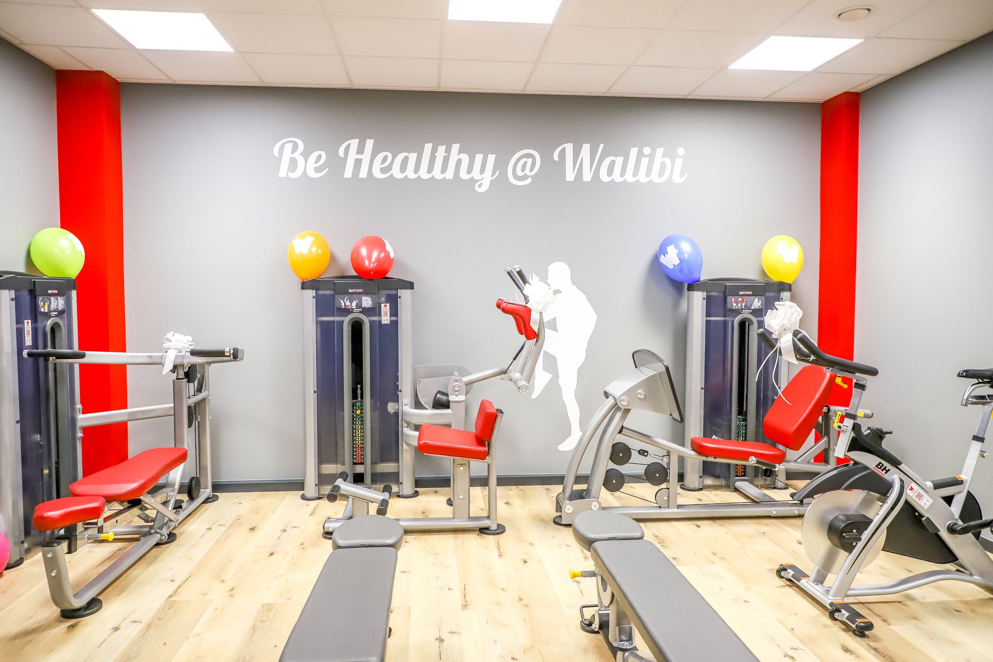 La salle de sport de Walibi, une action healthy du quotidien