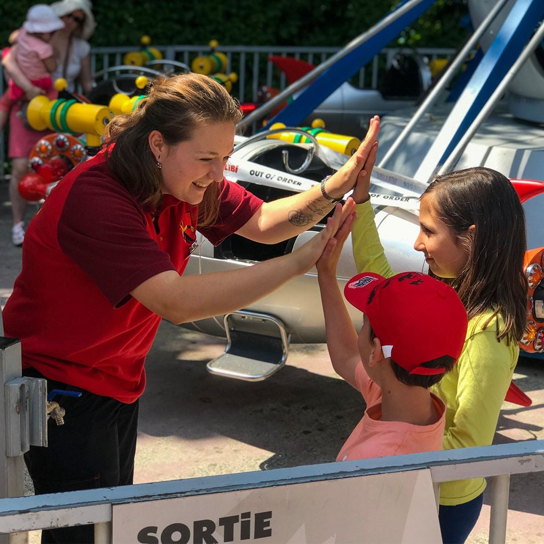 Les opérateurs à Walibi sont à votre écoute.