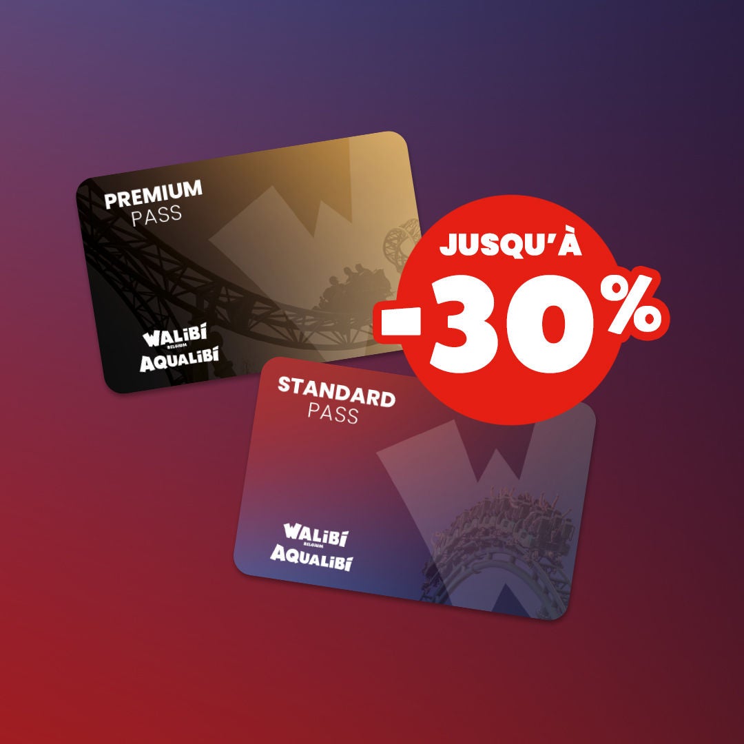 Passez une année magique à Walibi Belgium avec l'offre Preopening : jusqu'à -30% sur les pass annuels !