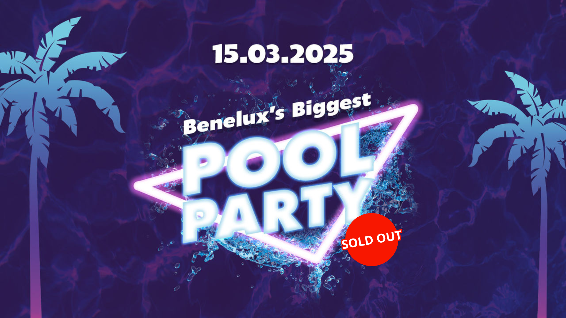 Le samedi 15 mars à partir de 19h Aqualibi organise la plus grande pool party du Benelux. Y serez-vous ?