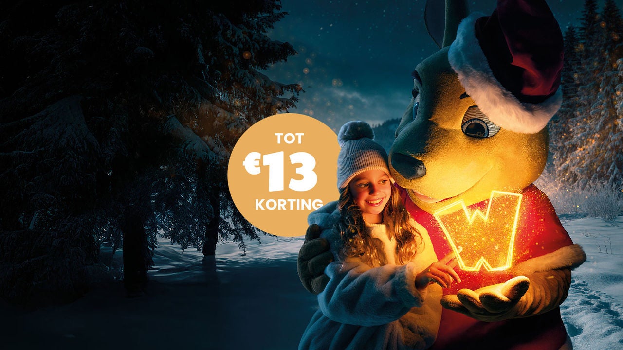Beleef een magische winter in Walibi Belgium door je presales-ticket voor Walibi Winter te reserveren