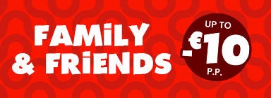 Family and Friends ticket with up to 10 euros off per person