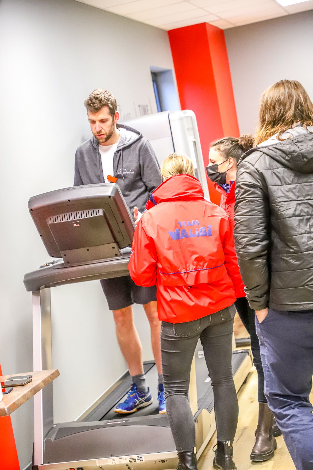Inauguration de la salle de sport de Walibi