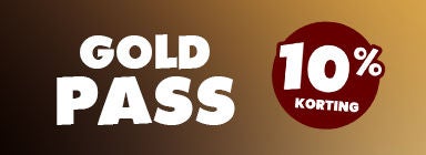 Gold Pass -10% korting