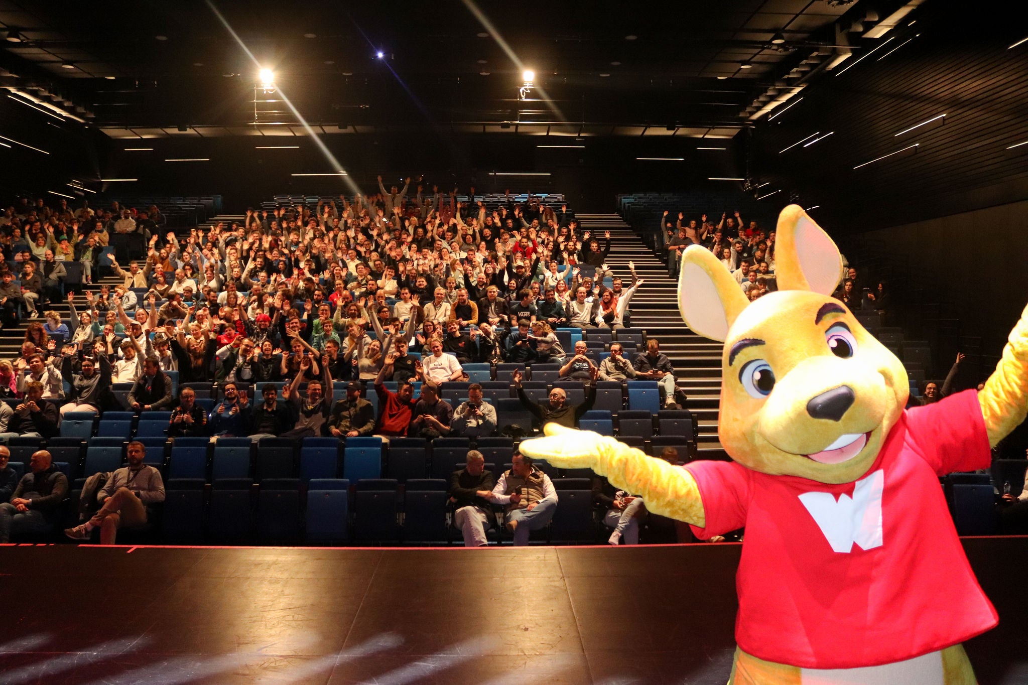 L'équipe RH de Walibi accueille l'ensemble des collaborateurs pour la nouvelle saison lors de la Journée d'Intégration