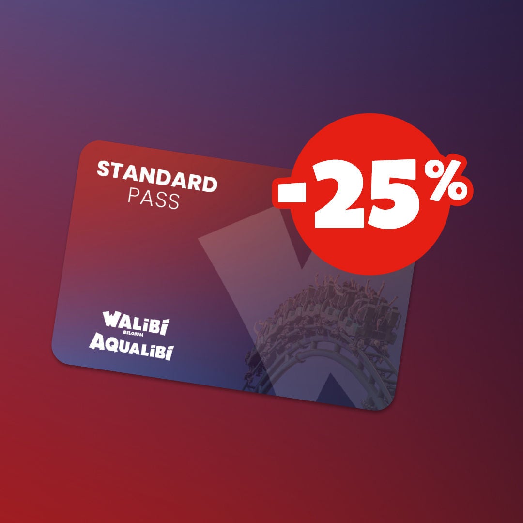 Pass Annuel Standard - Promotion 25% de réduction