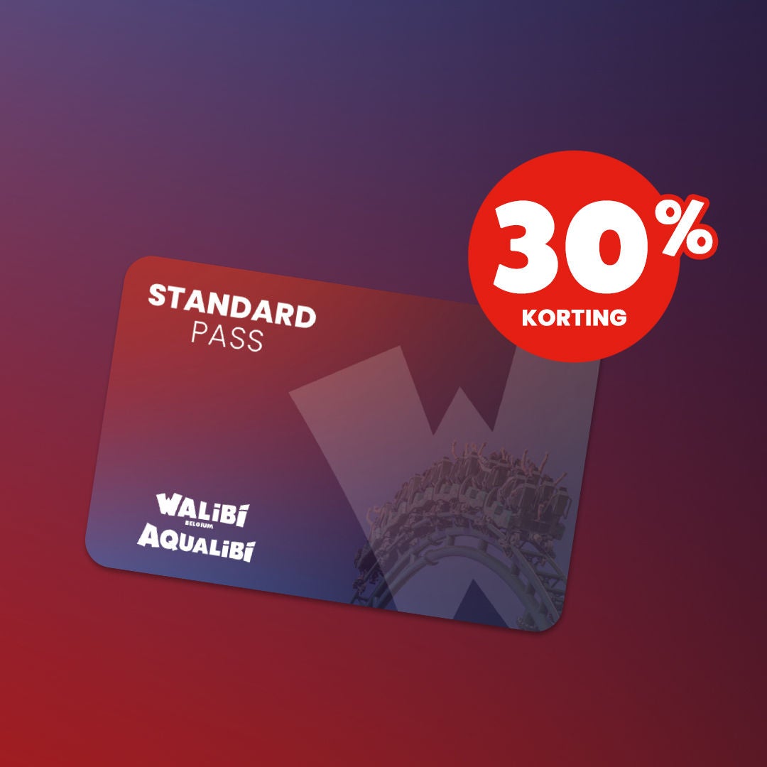 Geniet van superkortingen op standaart-jaarpassen om een jaar lang naar Walibi te komen!